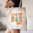 All Booked For Fall Book Pumpkin Autumn Thanksgiving Teacher Canvas Tote Bag