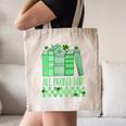 All Booked For St Patrick's Day Book Lover Lucky Shamrock Canvas Tote Bag
