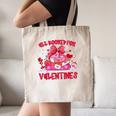All Booked For Valentines Coquette Bow Book Valentine Day Canvas Tote Bag