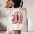 All Booked For Valentines Day Bookish Readers Book Lovers Canvas Tote Bag