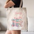 All Booked For Valentines Stacked Books Canvas Tote Bag