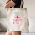 Bookish Babes Club Cute Pink Book Stack With Bow Canvas Tote Bag Bookish Babes Club Cute Pink Book Stack With Bow Canvas Tote Bag