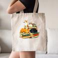 Bookish Cat Lover Cute Reading Squad Books & Kittens Love Canvas Tote Bag