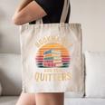 Bookmarks Are For Quitters Reading Book Lovers Canvas Tote Bag