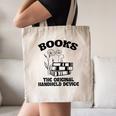 Books The Original Handheld Device Book Lover Premium Canvas Tote Bag