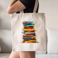 Books Painting Colorful Art Abstract Graphic Books Canvas Tote Bag Books Painting Colorful Art Abstract Graphic Books Canvas Tote Bag