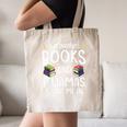 Books And Pajamas Count Me In Saying Read Book Lover Canvas Tote Bag