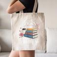 Books Are My Therapy Reading Lover Cozy Environment Canvas Tote Bag