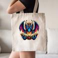 Bookworm Dragon Reading Book Lover Canvas Tote Bag