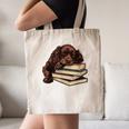 Boykin Spaniel Books Dog Breed Graphic Canvas Tote Bag Boykin Spaniel Books Dog Breed Graphic Canvas Tote Bag