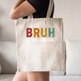 Bruh Read a Book Canvas Tote Bag Bruh Read a Book Canvas Tote Bag