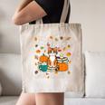 Cat Fall In Love With Reading Book Lover Autumn Canvas Tote Bag