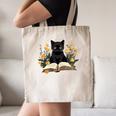 Cat Shirts For Women Book Lover Shirt Cute Cat And Book Premium Tri-Blend Canvas Tote Bag Cat Shirts For Women Book Lover Shirt Cute Cat And Book Premium Tri-Blend Canvas Tote Bag