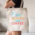 Cats Books And Coffee Canvas Tote Bag Cats Books And Coffee Canvas Tote Bag
