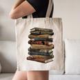 Celebrating History Month Floral Books Teacher Canvas Tote Bag