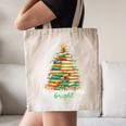 Christmas Books Make You Bright Librarian Teacher Book Lover Canvas Tote Bag