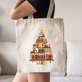 Christmas Tree Bookshelf Book Lover Library Men Women Kids Canvas Tote Bag Christmas Tree Bookshelf Book Lover Library Men Women Kids Canvas Tote Bag