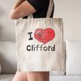 Clifford The Big Red Dog I Heart Clifford Childrens Books Canvas Tote Bag