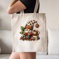 Coffee And Book Reading Accessories For Book Lovers Gnome Canvas Tote Bag Coffee And Book Reading Accessories For Book Lovers Gnome Canvas Tote Bag