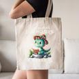 All The Cool Dinosaurs Are Reading Book Reader T-Rex Kawaii Canvas Tote Bag