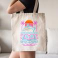 Cruise Ship Vacations Reading Book Lovers Sunset Canvas Tote Bag