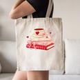 Cute Books And Coffee Crochet Valentines Day Tee For Couples Canvas Tote Bag Cute Books And Coffee Crochet Valentines Day Tee For Couples Canvas Tote Bag