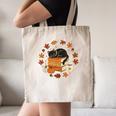 Cute Cat Fall In Love With Reading Book Cat Lover Librarian Canvas Tote Bag