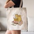 Cute Dragon Be Kind Stay Weird Read Books Canvas Tote Bag