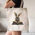 Cute Rabbit Bunny Book Lover Canvas Tote Bag Cute Rabbit Bunny Book Lover Canvas Tote Bag