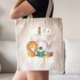 Cute Wildlife Zoo Animals For Book Reader Bookworms Canvas Tote Bag