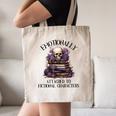 Dark Romance Book Emotionally Attached Fictional Characters Canvas Tote Bag Dark Romance Book Emotionally Attached Fictional Characters Canvas Tote Bag