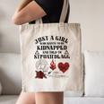 Dark Romance Smutt Book Merch Just A Good Girl STFUATTDLAGG Canvas Tote Bag