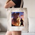 David And Goliath Bible Book Of Samuel Famous Bible Story Canvas Tote Bag