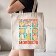 DCC Many Faces Of Mordecai Grid Gamer Series Book Canvas Tote Bag