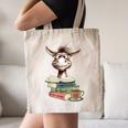 Donkey Reading Book Read Books Be Kind Stay Weird Librarian Canvas Tote Bag