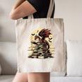 Dragon Reading a Book Dragons And Books Lover Bookworm Canvas Tote Bag