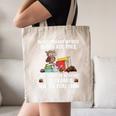 In My Dream World Books Are Free Chocolate Is Healthy Book Canvas Tote Bag