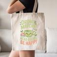 Drink Matcha Read Books Be Happy Green Tea Matcha Canvas Tote Bag