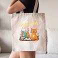 Easily Distracted By Cats And Books Book & Cat Lover Canvas Tote Bag