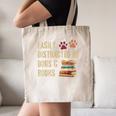 Easily Distracted By Dogs And Books Pets Books Lovers Canvas Tote Bag Easily Distracted By Dogs And Books Pets Books Lovers Canvas Tote Bag