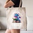 Easily Distracted By Dragons And Books Canvas Tote Bag Easily Distracted By Dragons And Books Canvas Tote Bag
