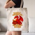 Easily Distracted By Dragons And Books Reading Canvas Tote Bag Easily Distracted By Dragons And Books Reading Canvas Tote Bag