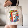 Equal Rights Book Flower Resist Feminist LGBTQ Floral Canvas Tote Bag