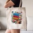 Fantasy Drama Tragedy Books Subtle Reader Librarian Flower Canvas Tote Bag