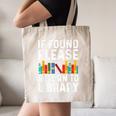 If Found Please Return To Library Book Lover Canvas Tote Bag If Found Please Return To Library Book Lover Canvas Tote Bag