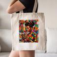 Geometric History Educated Women Reading Book Melanin Canvas Tote Bag Geometric History Educated Women Reading Book Melanin Canvas Tote Bag