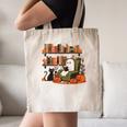 Ghost Library Reading Books Halloween Men Women Kids Canvas Tote Bag Ghost Library Reading Books Halloween Men Women Kids Canvas Tote Bag