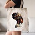 Girl Crown Of Books African Teacher Black History BHM Canvas Tote Bag