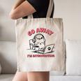 Go Away I´m Introverting Stay Home Socially Awkward Canvas Tote Bag Go Away I´m Introverting Stay Home Socially Awkward Canvas Tote Bag