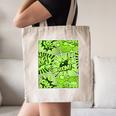 Green Comic Book Green Graphic Canvas Tote Bag